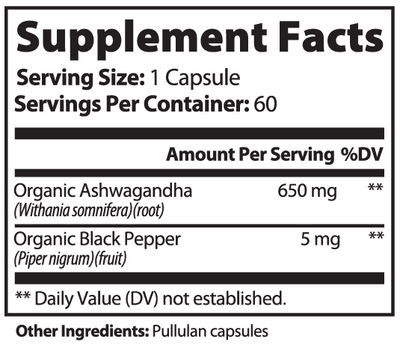 Organic Ashwagandha