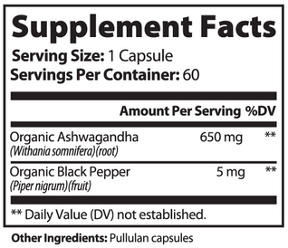 Organic Ashwagandha
