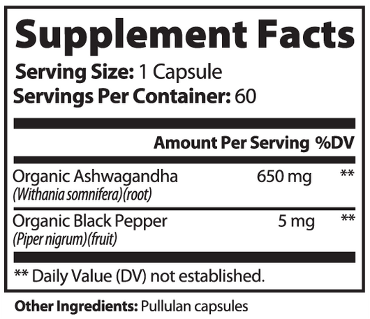 Organic Ashwagandha