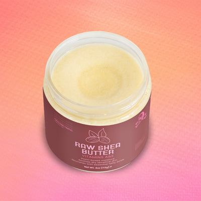 Raw Shea Butter - Organic Unrefined Moisture (4 oz)