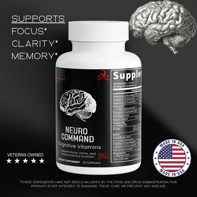 Neuro Command - Focus & Brain Support Vitamins