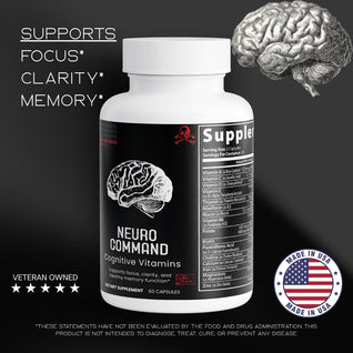 Neuro Command - Focus & Brain Support Vitamins