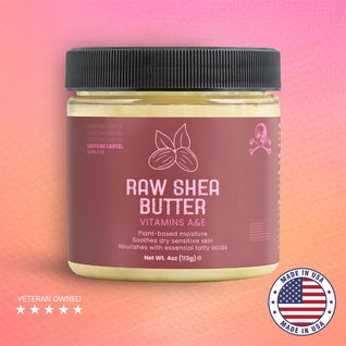 Raw Shea Butter - Organic Unrefined Moisture (4 oz)