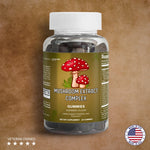 Mushroom Extract Complex - 10 Functional Mushrooms (60 Gummies)