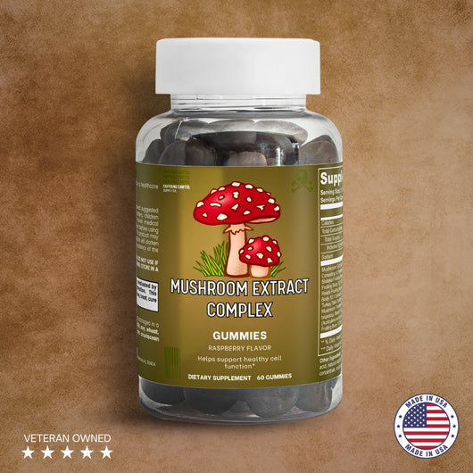 Mushroom Extract Complex - 10 Functional Mushrooms (60 Gummies)