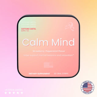 Calm Mind - Cognitive Relax Strips - L-Theanine & GABA