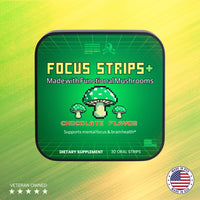 Focus Strips+ Infused with Mushrooms