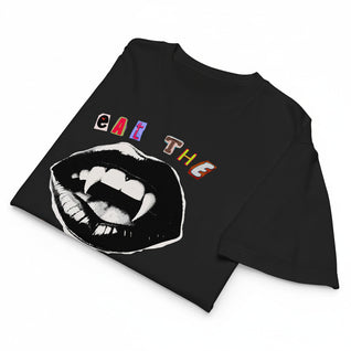 Eat The Rich👄 Women's Mid-Length Top